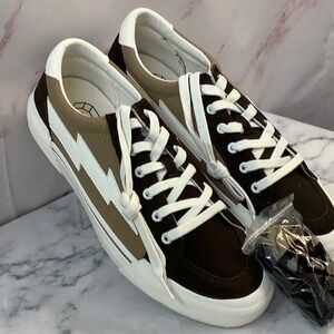 NWT Men's Revenge X Storm Brown/White Athletic Shoes, Size 11